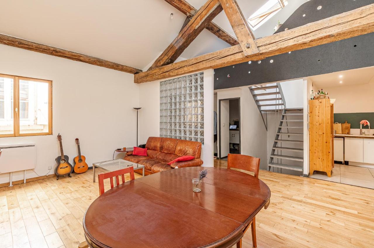 Loft Viarhona, Grand Loft En Centre-Ville Lyon Exterior foto